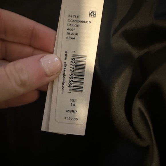 Alice + Olivia Black Lace Skirt - Picture 3 of 4